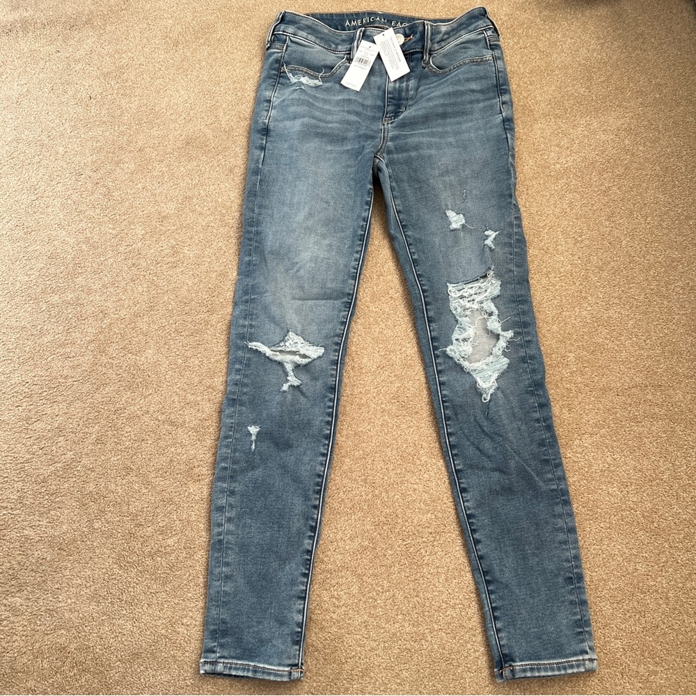 NWT American Eagle size 6 regular next level stretch high rise jegging